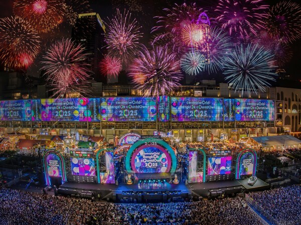 泰星云集、震撼视听:Central Pattana斥资5亿泰铢开启2026全泰跨年狂欢,曼谷中心世界购物中心再现"亚洲时代广场"盛况 泰星云集、震撼视听:Central Pattana斥资5亿泰铢开启2026全泰跨年狂欢,曼谷中心世界购物中心再现"亚洲时代广场"盛况