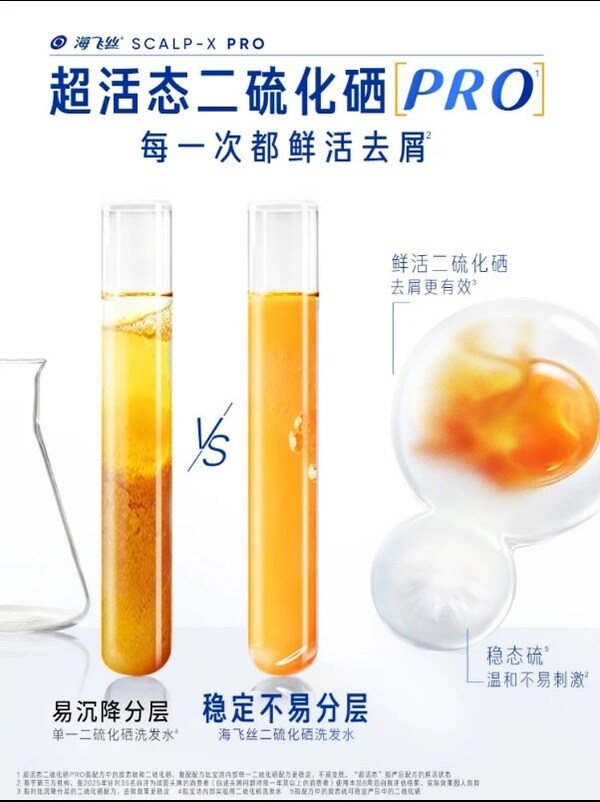 海飞丝携手活力代言人刘宇宁京东开播 革新"二硫化硒"引领去屑新体验 海飞丝携手活力代言人刘宇宁京东开播 革新"二硫化硒"引领去屑新体验