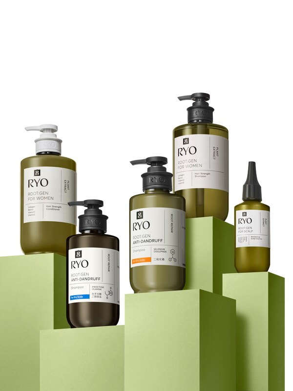 橄榄吕去屑洗发水全新上市，橙、蓝标实现精准头皮护理