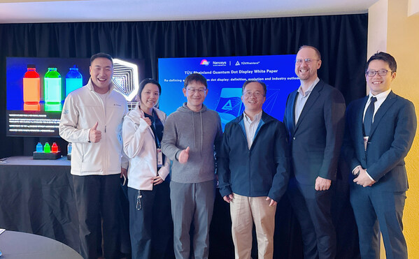 TÜV莱茵携手TCL及Nanosys开展显示领域合作,CES上发布最新成果 TÜV莱茵携手TCL及Nanosys开展显示领域合作,CES上发布最新成果