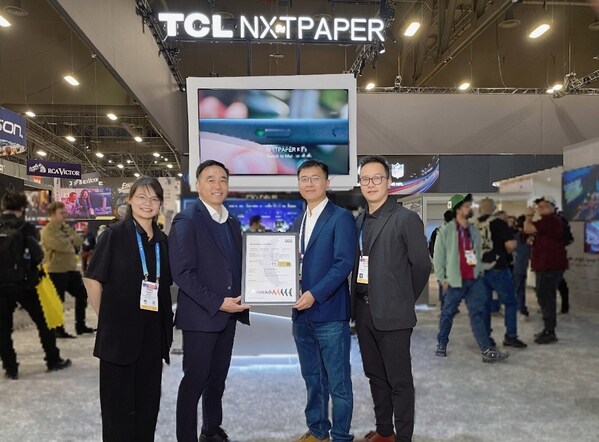CES 2026：SGS授予TCL NXTPAPER 70 Pro护眼手机低视觉疲劳认证