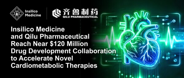 英矽智能与齐鲁制药达成总额9.31亿港元药物研发合作,加速心血管与代谢类疾病创新疗法 英矽智能与齐鲁制药达成总额9.31亿港元药物研发合作,加速心血管与代谢类疾病创新疗法