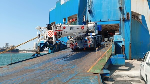 三一迪拜区域供应中心正式投运，集团海外物流网络优化迈出关键一步