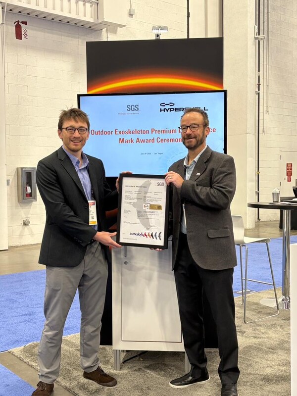 极壳科技 Hypershell 亮相 CES 2026:从技术概念走向科技普惠,定义消费级外骨骼新标杆 极壳科技 Hypershell 亮相 CES 2026:从技术概念走向科技普惠,定义消费级外骨骼新标杆