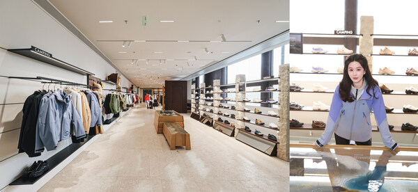 可隆品牌体验旗舰店「KOLON ATLAS可隆自然典集」在京揭幕 品牌代言人刘诗诗点睛启幕自然典藏之旅