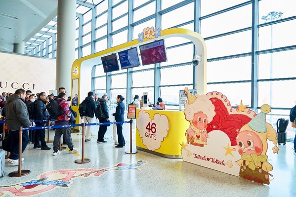 星星人携手上海机场德高动量，于虹桥机场呈现「怦然星动」特别企划