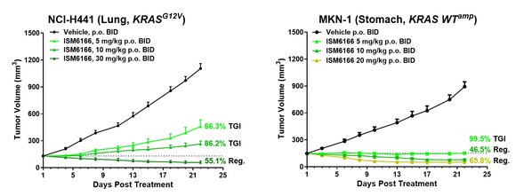 英矽智能提名ISM6166为泛KRAS临床前候选化合物,实现显著临床前肿瘤消退 英矽智能提名ISM6166为泛KRAS临床前候选化合物,实现显著临床前肿瘤消退