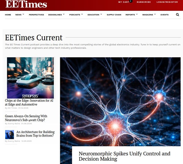 网站:EE Times播客荣登美国电子工程类榜单前列:EE Times Current斩获细分领域第一 网站:EE Times播客荣登美国电子工程类榜单前列:EE Times Current斩获细分领域第一