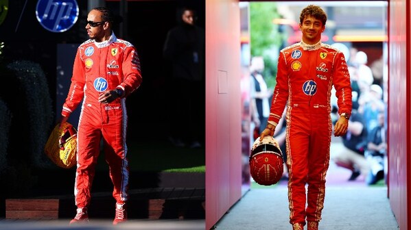 以乐高®风格开启新赛季：灵感源自法拉利HP车队车手夏尔•勒克莱尔与刘易斯•汉密尔顿的全新乐高头盔展示套装正式发布