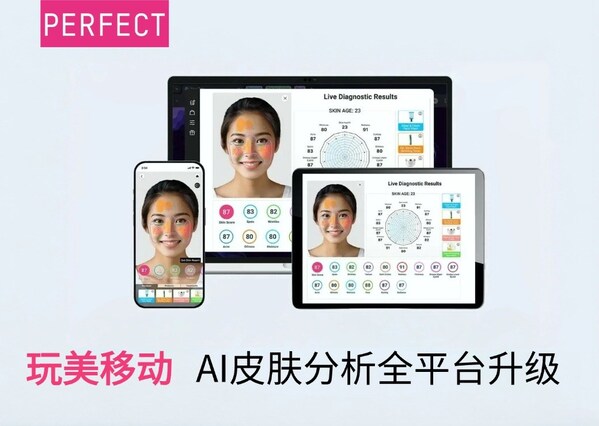 玩美移动 AI 皮肤分析套件重磅升级  全场景多平台适配打造智能护肤新体验