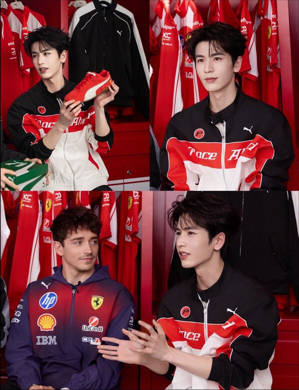 轰鸣之外 再启新章 法拉利惠普F1车队车手燃擎PUMA极速现场