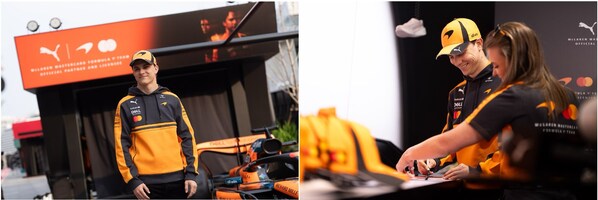 McLaren Mastercard F1 Team车手燃动PUMA型格现场
