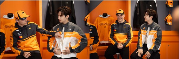 McLaren Mastercard F1 Team车手燃动PUMA型格现场