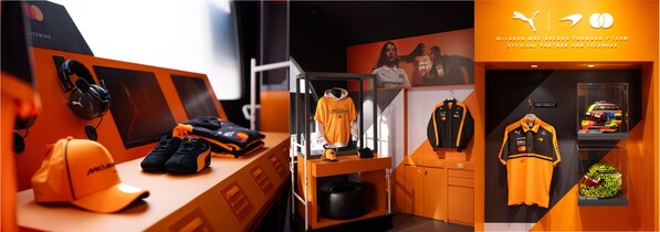 McLaren Mastercard F1 Team车手燃动PUMA型格现场 McLaren Mastercard F1 Team车手燃动PUMA型格现场