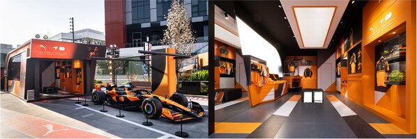 McLaren Mastercard F1 Team车手燃动PUMA型格现场