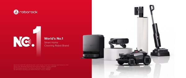 石头科技蝉联全球扫地机器人市场量额双第一 引领行业迈向高质量发展新阶段