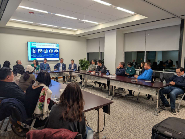 蒲公英创始人一行赴普林斯顿参加SAPA交流活动