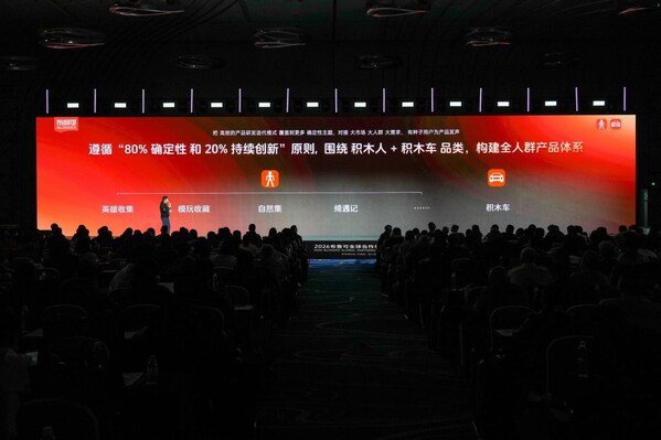 布鲁可 2026 全球合作伙伴大会:升级全新品牌使命,以体系化能力持续提升产品竞争力 布鲁可 2026 全球合作伙伴大会:升级全新品牌使命,以体系化能力持续提升产品竞争力