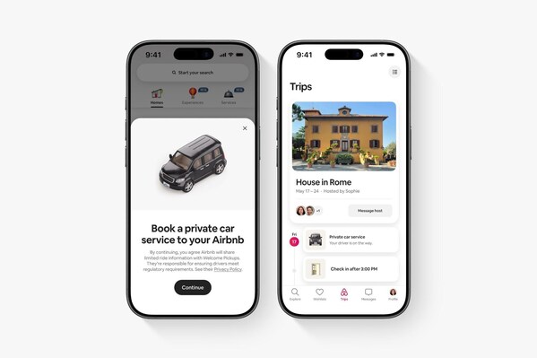 Airbnb爱彼迎携手Welcome Pickups推出全新「专车接送」服务,畅享无忧旅程新体验 Airbnb爱彼迎携手Welcome Pickups推出全新「专车接送」服务,畅享无忧旅程新体验