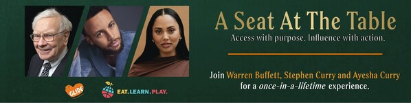 与巴菲特、库里夫妇共进午餐! 2026年慈善拍卖开启 与巴菲特、库里夫妇共进午餐! 2026年慈善拍卖开启