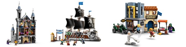 驶向伟大航路：乐高®航海王系列全新套装揭晓，灵感源自Netflix《航海王》第二季