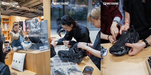 发售新玩法！FILA x WE11DONE首个低糖朋克俱乐部引爆潮流圈