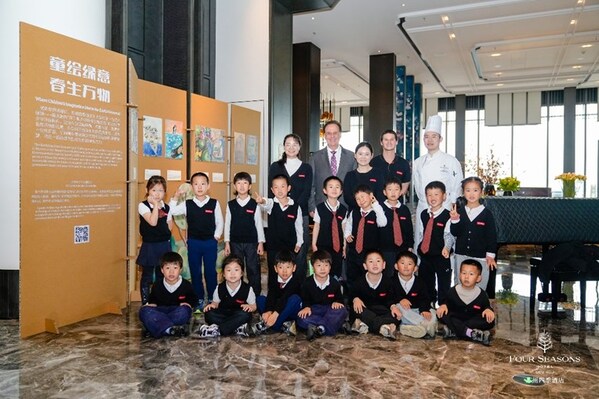 童绘绿意，春生万物：苏州四季酒店于地球日启幕环保艺术展