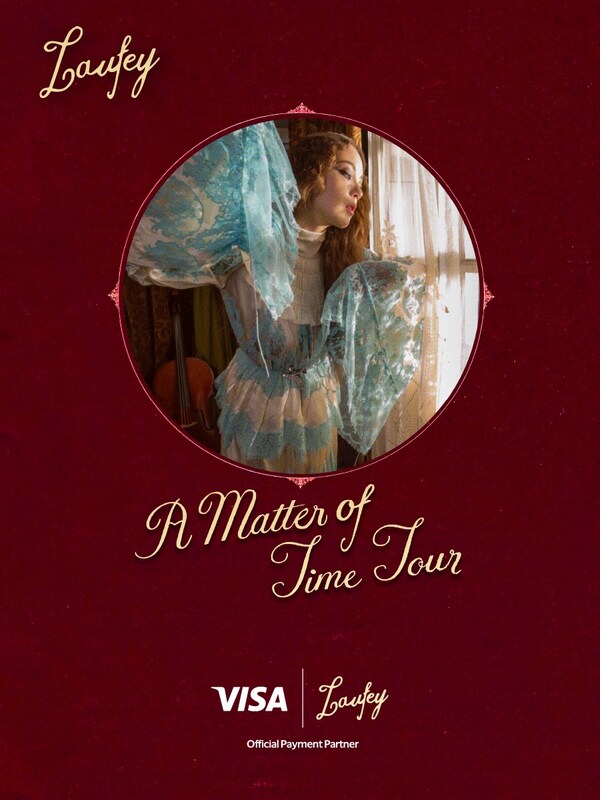 Visa 宣布成为"Laufey：A Matter of Time"巡演官方支付合作伙伴
