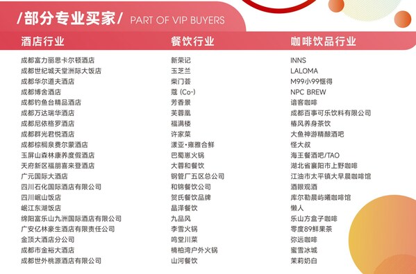 掘金西南餐饮新蓝海----2026HOTELEX成都展7月将启：展位火热抢订中