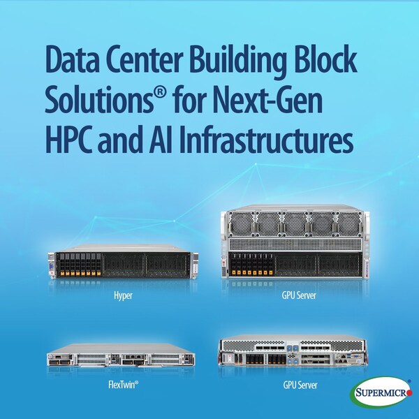 Supermicro借助基于Arm的平台和OCP系统提升Data Center Building Block Solutions®灵活性，以支持下一代AI基础设施