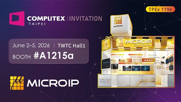 撷发科技将在COMPUTEX 2026首次亮相"AI载具系统事业群"及边缘AI创新成果 撷发科技将在COMPUTEX 2026首次亮相"AI载具系统事业群"及边缘AI创新成果