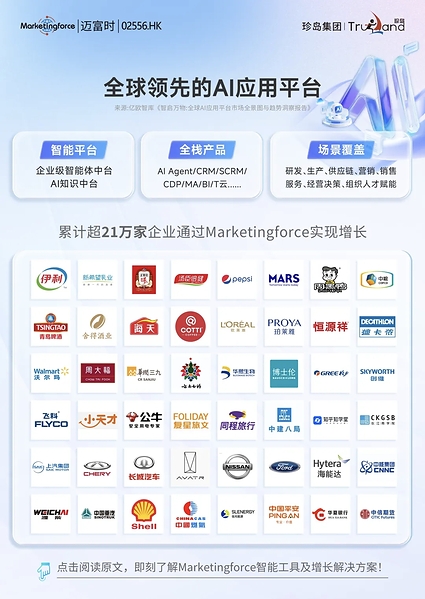 迈富时举行2026年中期业绩发布会:利润增速466.1%、AI业务增123.7%,"全栈Token工厂"与企业智能体驱动的量质齐升 迈富时举行2026年中期业绩发布会:利润增速466.1%、AI业务增123.7%,"全栈Token工厂"与企业智能体驱动的量质齐升